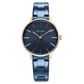 Titan TGIF Quartz Analog Blue Dial Blue Stainless Steel Strap Watch for Women 95248KM02