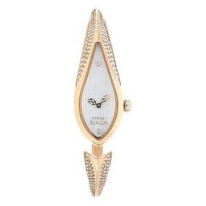 Titan Raga Aqua Mother of Pearl Dial Analog Watch for Women - 9812WM01 - KRISHNA WATCH COMPANY