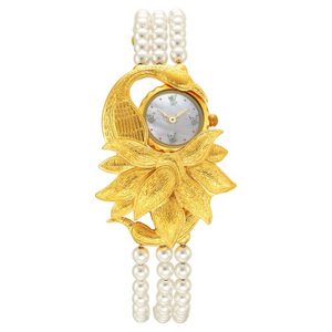 Titan Raga X Masaba Mother Of Pearl Dial Women Watch With Metal Strap 95171YM01 / NS95171YM01 - KRISHNA WATCH COMPANY