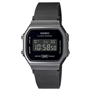 CASIO Grey Digital - Unisex Watch VINTAGE A168WEMB-1BDF - D259 - KRISHNA WATCH COMPANY