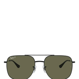 RAY-BAN Green Polarized Aviator Unisex Sunglasses 0RB3722I0025859 - KRISHNA WATCH COMPANY