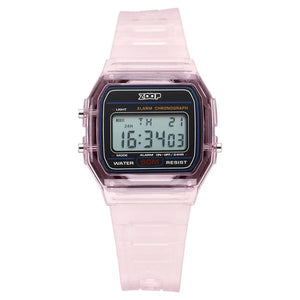 Zoop Transparent Digital Watch Girls Kids, from House of Titan 16049pp03 - KRISHNA WATCH COMPANY
