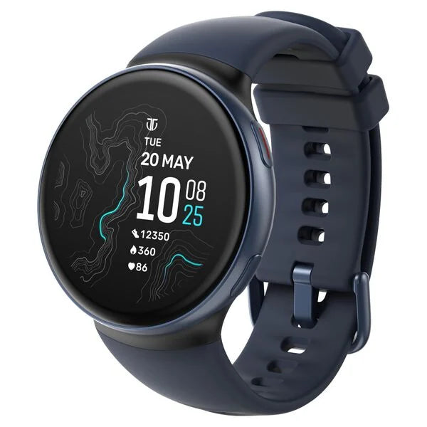 Titan Celestor Swift GPS Smartwatch with Advanced Badminton Mode, Zone Based Training ,AI Brief & Titan Q-Blue 90247ap02c