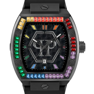 PHILIPP PLEIN Pua-The Hexagon Phantom-P Analog Watch for Men - PWPUA0324 - KRISHNA WATCH COMPANY