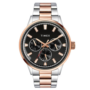 TIMEX FASHION MEN'S BLACK DIAL WATCH - TWEG19910 - KRISHNA WATCH COMPANY