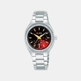 Alba Women Quartz Red Dial Analog Watch AH7EU3X1 - KRISHNA WATCH COMPANY