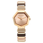 Titan Glitz Rose Gold Dial Analog Metal watch for Women - 95207WD01