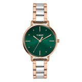 Timex Green Dial Women's Watch - TWEL15827