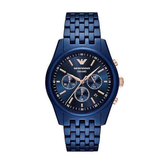 Emporio Armani Analog Blue Dial Men's Watch-AR70016