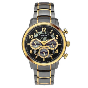 Timex Men Black Round Dial Analog Watch - TWEG20208 - KRISHNA WATCH COMPANY