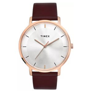 Timex Men Silver Round Analog Watch - TW0TG8014 - KRISHNA WATCH COMPANY