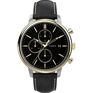 Timex Trend 3 Hands Men's Analog Black Dial Quartz Watch - TW2U39100UJ - KRISHNA WATCH COMPANY