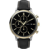 Timex Trend 3 Hands Men's Analog Black Dial Quartz Watch - TW2U39100UJ