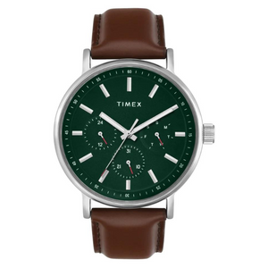 Timex Men Green Round Multifunction Dial Watch- TWEG20022 - KRISHNA WATCH COMPANY
