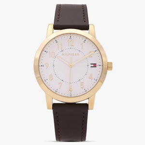 TOMMY HILFIGER Analogue Watch with Leather Strap TH1791751W / NETH1791751 - KRISHNA WATCH COMPANY
