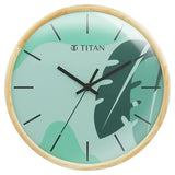 Titan Contemporary Tropical Timepieces - Lush Green - 32 cm x 32 cm W0083WA01 - KRISHNA WATCH COMPANY