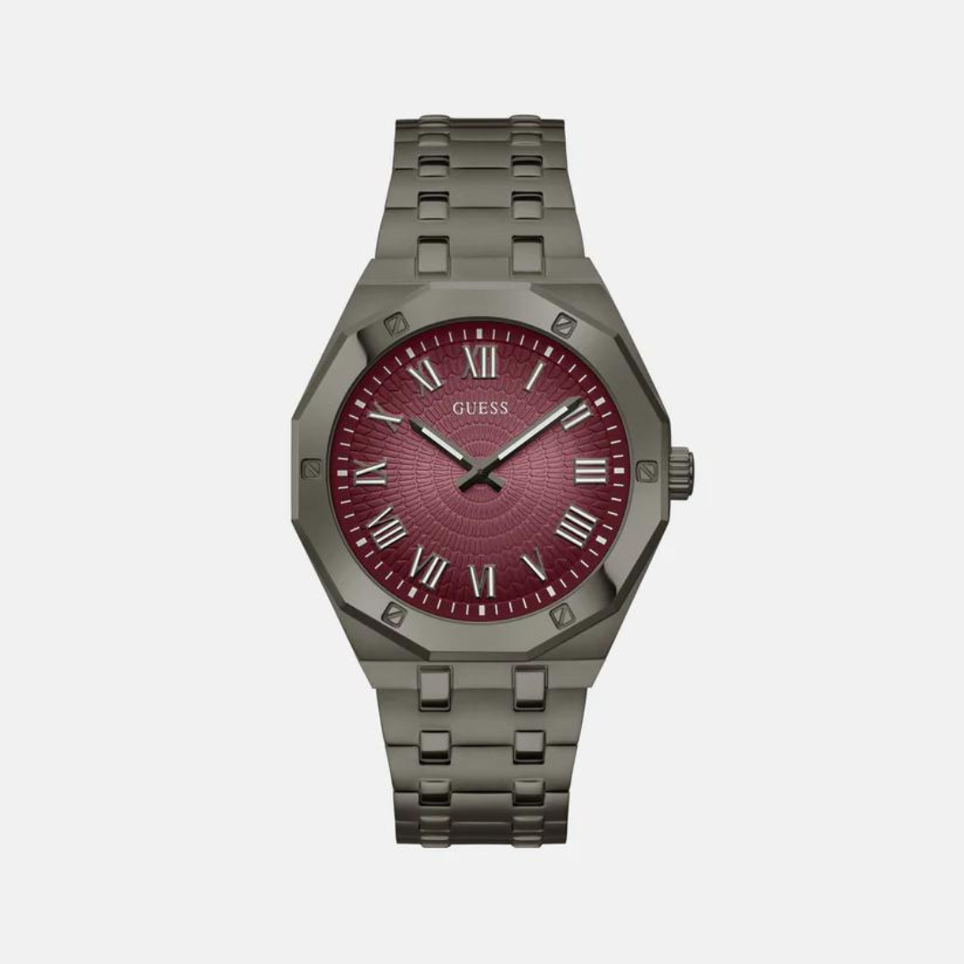 GUESS Male Blue Analog Stainless Steel Watch GW0575G5