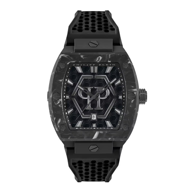 PHILIPP PLEIN Pua-The Hexagon Phantom Analog Watch for Men PWPUA0624