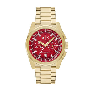Armani Exchange Analog Red Dial Men's Watch - AX2863 - KRISHNA WATCH COMPANY