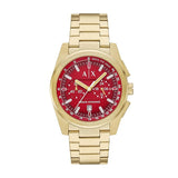Armani Exchange Analog Red Dial Men's Watch - AX2863 - KRISHNA WATCH COMPANY
