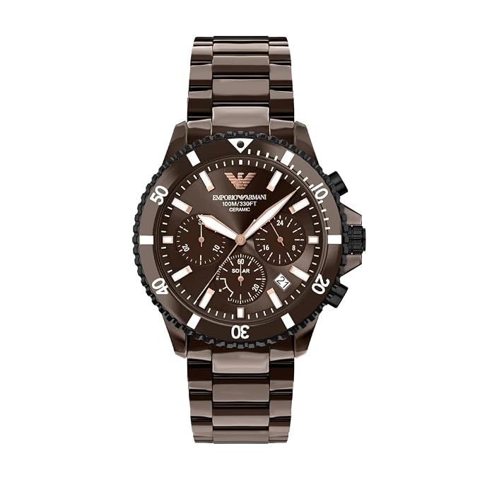 Emporio Armani World Explorer SOLAR Chronograph Men 43 mm AR70025