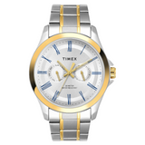 Timex Men Silver Round Analog Dial Watch - TW000X134