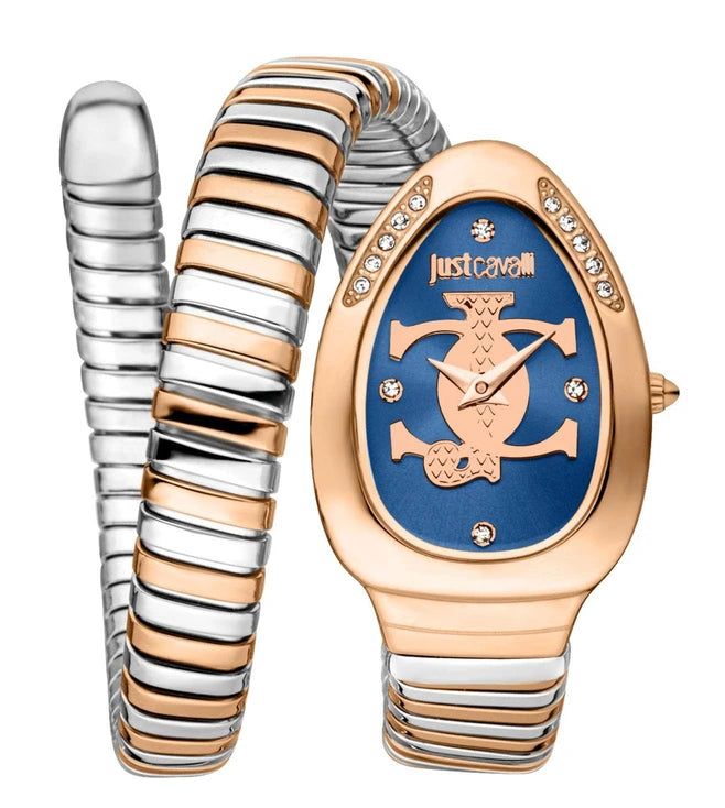 JUST CAVALLI Serpente Logo Watch for Women - JC1L227M0085 - KRISHNA WATCH COMPANY