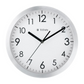 Titan Metallic Silver Wall Clock with Brushed Case - 30 cm x 30 cm (Medium) NCW0006MA01A