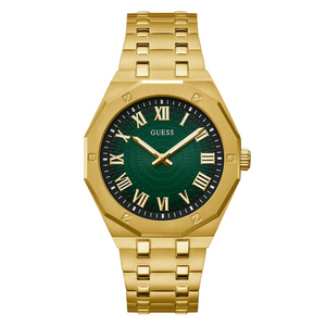 Guess astrological Men's Gold Tone Analog Watch - GW0575G2 - KRISHNA WATCH COMPANY