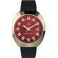 Timex Men Burgundy Stainless Steel Tonneau Dial Analog Watch- TW2V25400U9