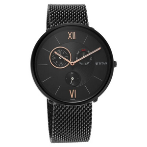 Titan Men's Slimline Watch - 1877NM01 - KRISHNA WATCH COMPANY