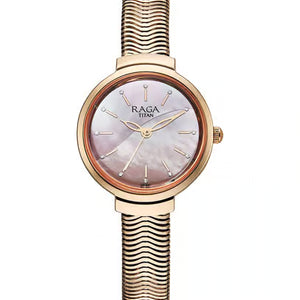 Titan Raga Viva Glam Watch for Women - 2737WM01 - KRISHNA WATCH COMPANY