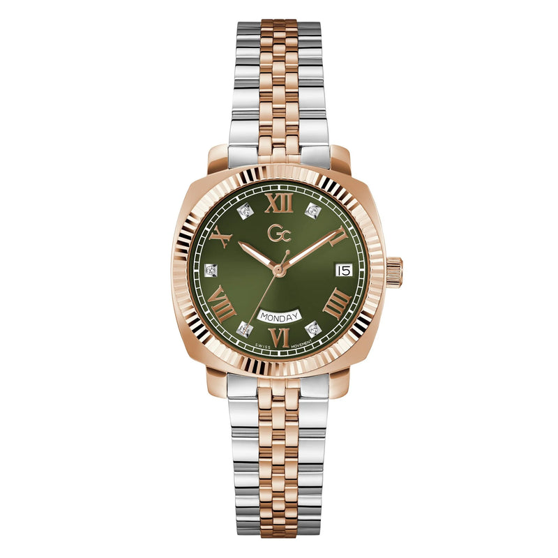 Gc Flair Coussin Analog Watch For Women Z44004L3