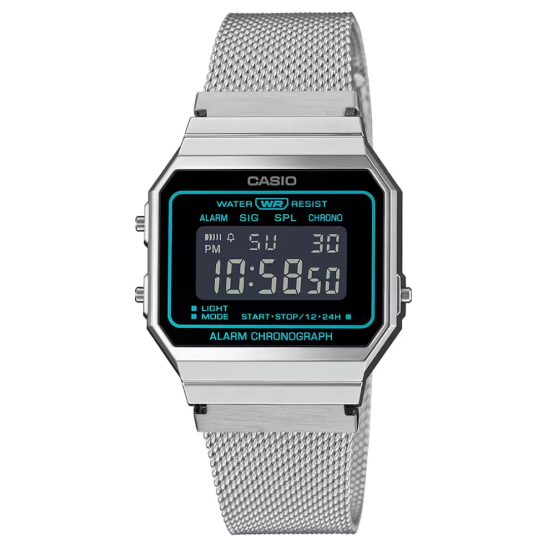 CASIO Water Resistance Unisex Watch YOUTH A700WEMS-1BDF(D329)