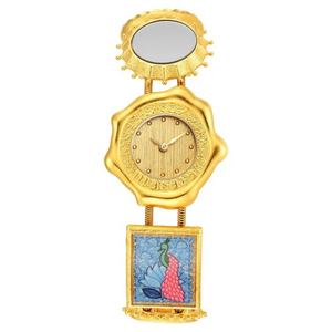 Titan Raga X Masaba Golden Dial Women Watch With Metal Strap 95165YM01 - KRISHNA WATCH COMPANY