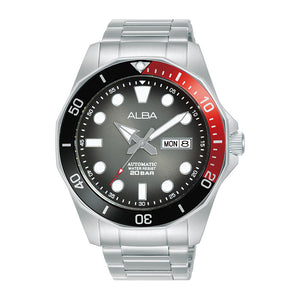 ALBA Grey-Black Gradation Dial Automatic Watch AL4539X1 - KRISHNA WATCH COMPANY