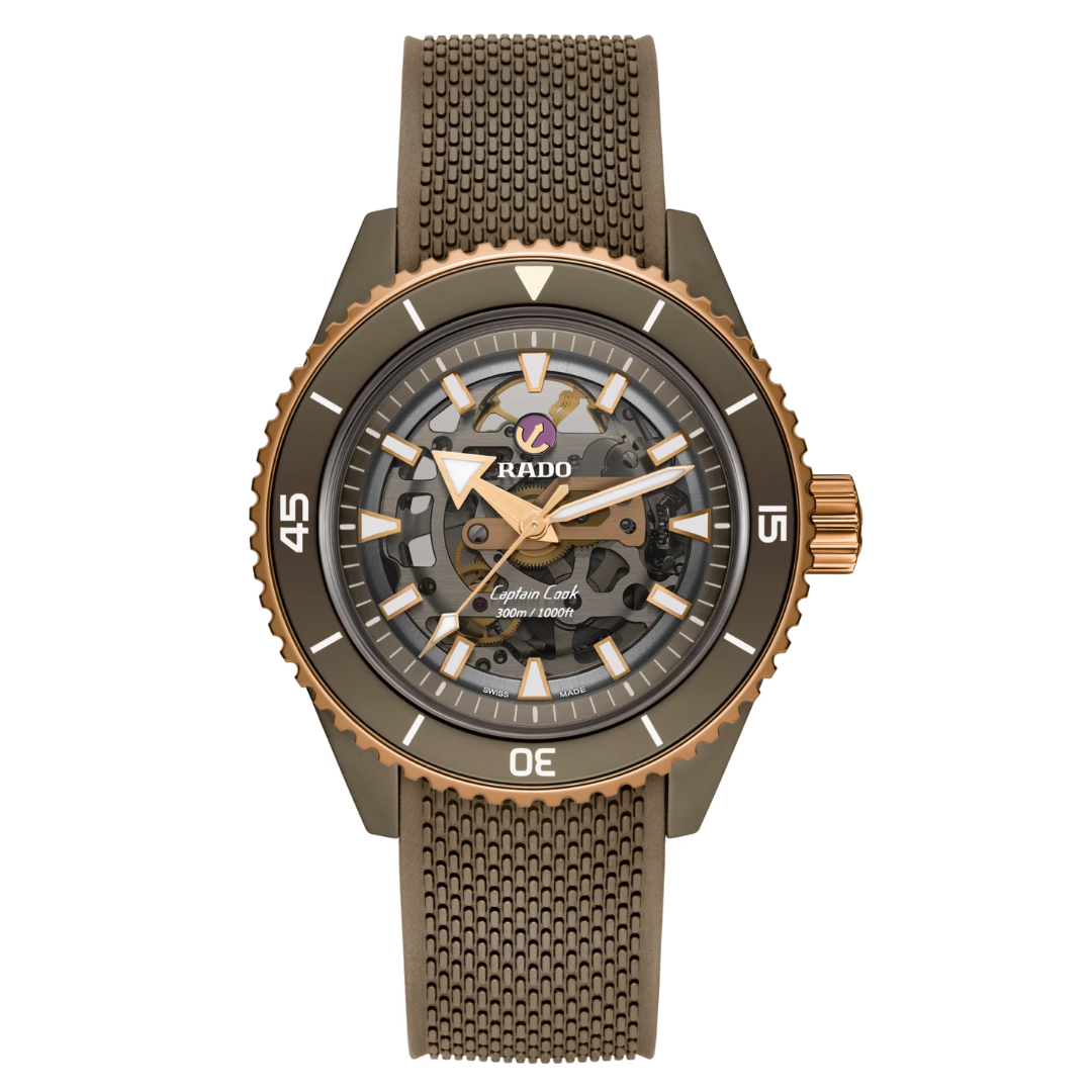 RADO Captain Cook High-Tech Ceramic Skeleton R32150168
