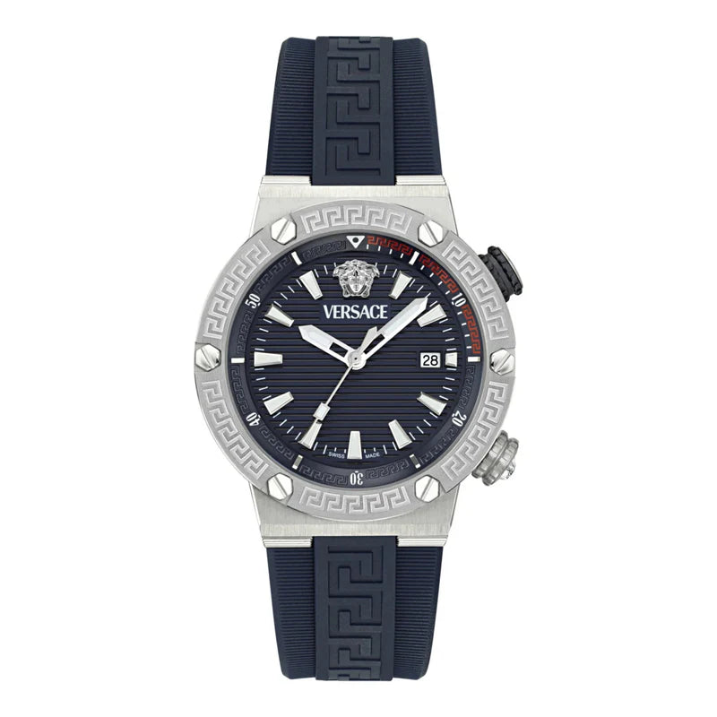 VERSACE GRECA LOGO DIVER MEN VE8G00124 - KRISHNA WATCH COMPANY