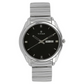 Titan Quartz Analog with Day and Date Black Dial Stainless Steel Strap Watch for Men 1578SM04