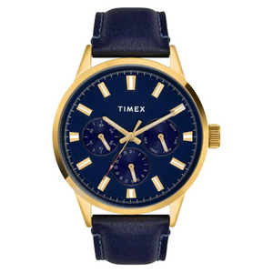 Timex Men Blue Round Multifunction Dial Watch - TWEG19928 - KRISHNA WATCH COMPANY