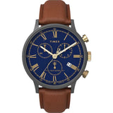 Waterbury Classic Chronograph 40mm Leather Strap Watch - TW2U88200UJ