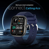 Timex iConnect Calling Ace 1.83"(4.64 cm) Display with Functional Crown and BT Calling Smartwatch For Unisex - TWIXW1103T