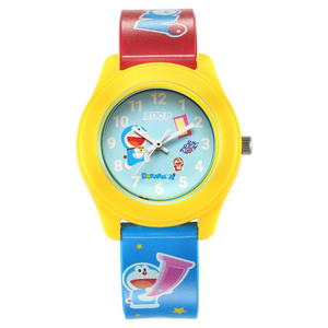 Zoop By Titan Doraemon Quartz Analog Blue Dial Polyurethane Strap Kids Watch - 26019PP37W - KRISHNA WATCH COMPANY