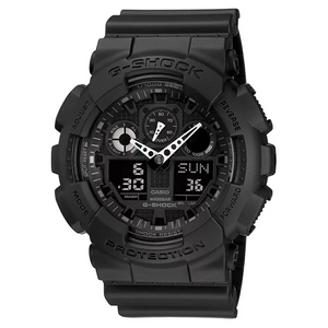 Black Analog-Digital - Men's Watch G-SHOCK GA-100-1A1DR (G270) - KRISHNA WATCH COMPANY