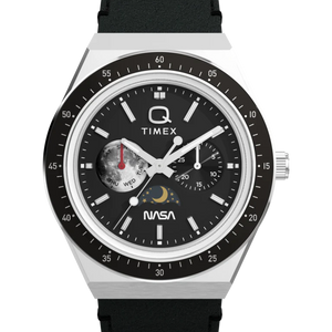 TIMEX Q Timex NASA 40mm Leather Strap Watch - TW2Y56800 - KRISHNA WATCH COMPANY