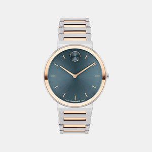 Movado Bold Men Quartz Teal Dial Analog Watch 3601268 - KRISHNA WATCH COMPANY