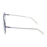 Scott Sunglasses Gradient Blue Lens Navigator Sunglass Purple Frame SC 2493 C3