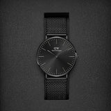 Daniel Wellington  Classic Men's Black Analog Stainless Steel Watch DW00100632K