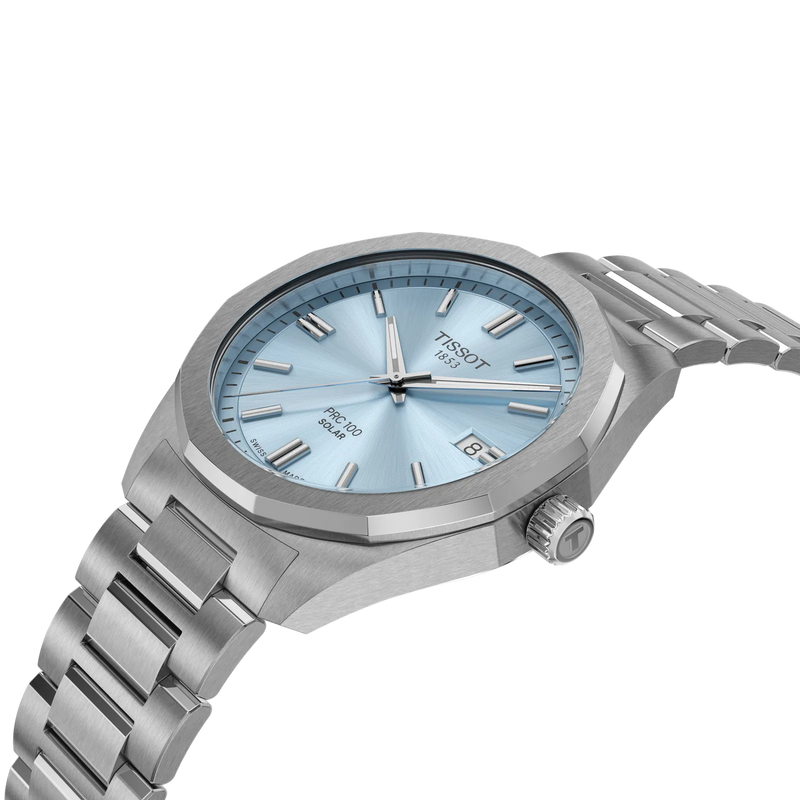 Tissot PRC 100 Solar 39mm Men T1514221135100 - KRISHNA WATCH COMPANY