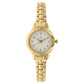 Titan Quartz Analog White Dial Stainless Steel Strap Watch for Women / 2401YM01